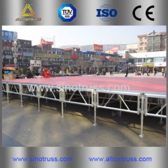 Popular durable aluminum alloy stage for sale