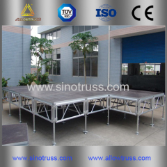 Popular durable aluminum alloy stage for sale