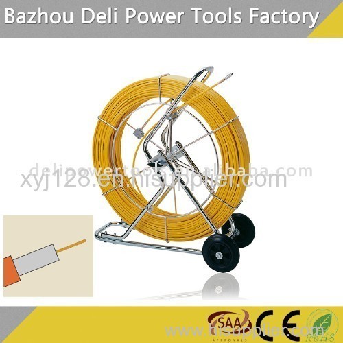 Traceable Rodding System Rod containing metal cable