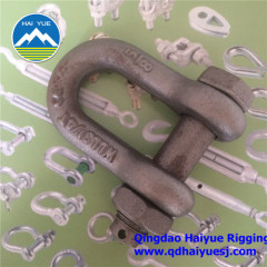 Drop forged US type G2150 G210 anchor Dee shackle