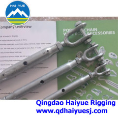 Drop forged DIN1478 Rigging screw turnbuckle