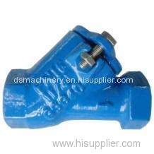 DN25-DN80 cast iron GG25 threaded ball check valve for pump