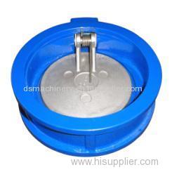 EN1092-2 ANSI125/150 cast iron wafer type single disc swing check valve