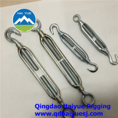 Zinc plated JIS frame type rigging turnbuckle