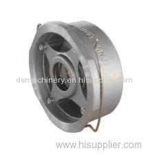 wafer type stainless steel disco check valve for industry