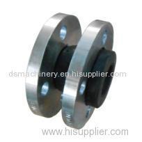 threaded twin sphere union rubber expansion joint