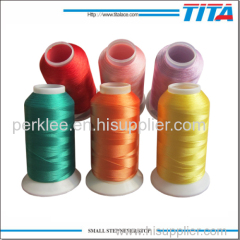 100% high quality polyester embroidery thread