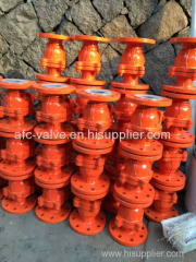 PTFE Lined wafer type butterfly valves with handle and ball valves