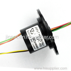 6 circuits Voltage 240 VAC/DC capsule slip ring for wind generator