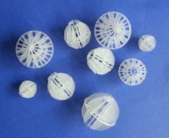 PP PVC PE HDPE martial Polyhedral Ball for Chemical Tower