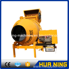 350L manual diesel engine powered concrete mixer machine