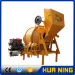 350L manual diesel engine powered concrete mixer machine