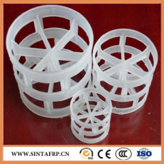 White Plastic Pall ring in packing tower
