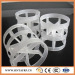 Plastic pall ring for distillation tower filling