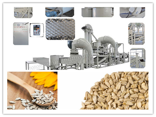 Sunflower Seeds Hulling and Separating Line