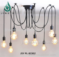multi-spide lamps industrial lighting restaurant chain