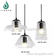 Glass ball hanging lamp shade designer pendant lighting