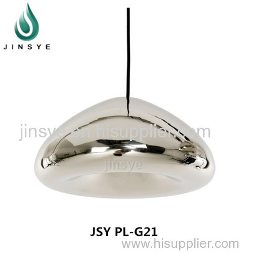 Hanging light modern round glass antique hanging pendant lamp