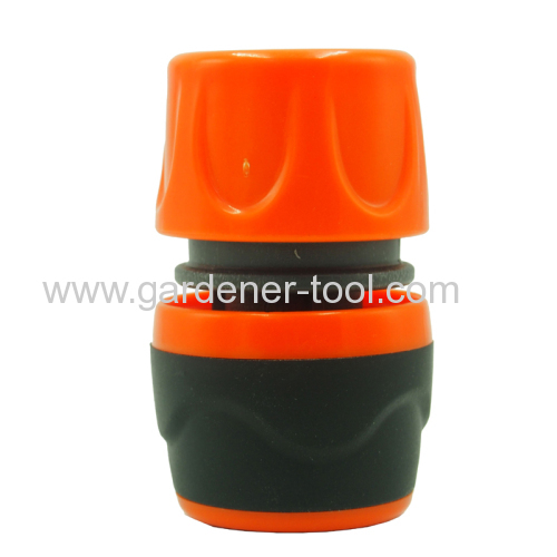 Plastic soft unvisersal water hose quick connector