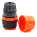 Plastic soft unvisersal water hose quick connector