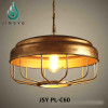 Copper metal pendant light lamp