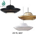 Silver modern pendant lighting vintage contemporary pendant light