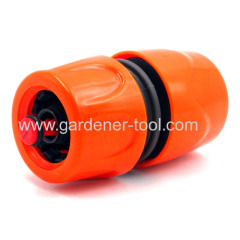 Plastic universal garden hose female waterstop connector