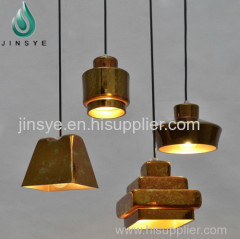 Industrial metal lamp shades pendant garden light modern design