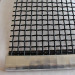 Woven wire mesh for screening minerals