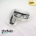 Glasses clamshell case for