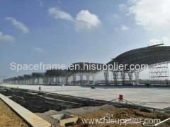 High quality steel truss structure airport terminal steel structure