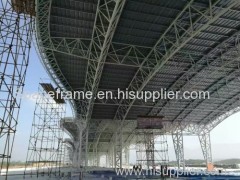 High quality steel truss structure airport terminal steel structure