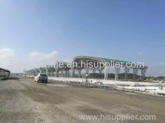 High quality steel truss structure airport terminal steel structure