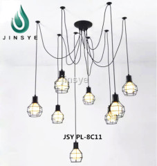 Hanging light decor contemporary crystal chandelier lamp