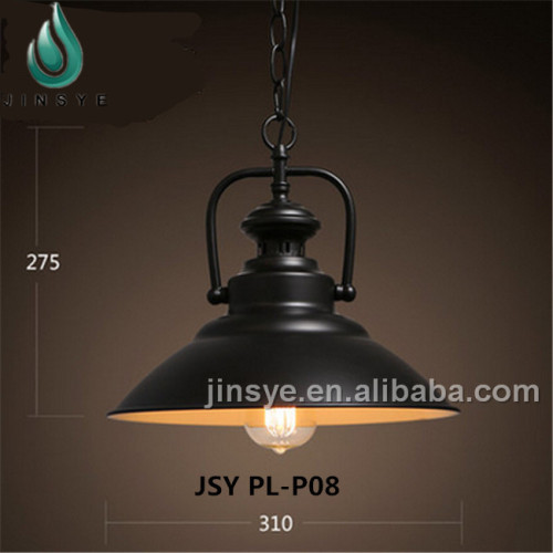 Iron material vintage metal industrial pendant light