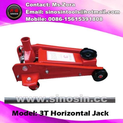 manual hydraulic cylinder 3 ton hydraulic trolley floor jack heavy jack