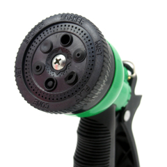 Plastic 6-pattern garden spray nozzle