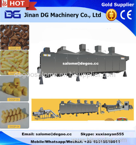 corn puff snack food making machine production line