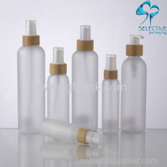 water bottle 100ml PET bottle cosmetic package daily care Boston Round personal care