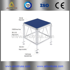 modular aluminum alloy stage system