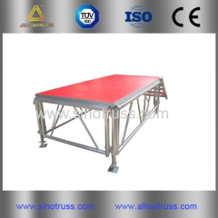 modular aluminum alloy stage system