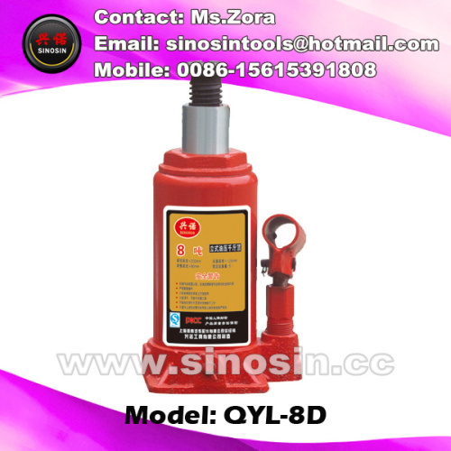 8ton with safety valve Approved Car Jack&Hydraulic Jack&Hydraulic Bottle Jack