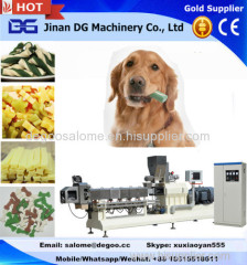 Automatic pet dog chew food making machine production line