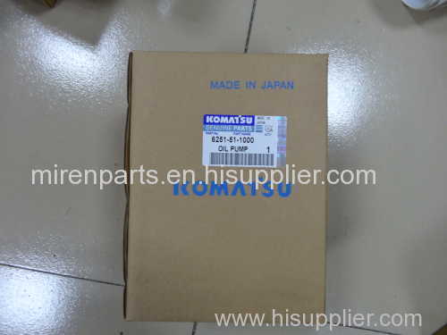 6D125-3 piston  6152-32-2510 komatsu spare parts  PC400-6  spare parts  Piston  assy