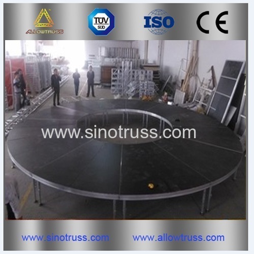 special stage platform circle aluminum alloy stage