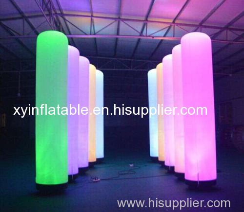 Factory Outlet LED Inflatable Pillar For Event