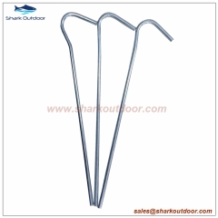 Steel round wire tent peg tent stake 7