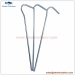 Steel round wire tent peg tent stake 7" or 9"