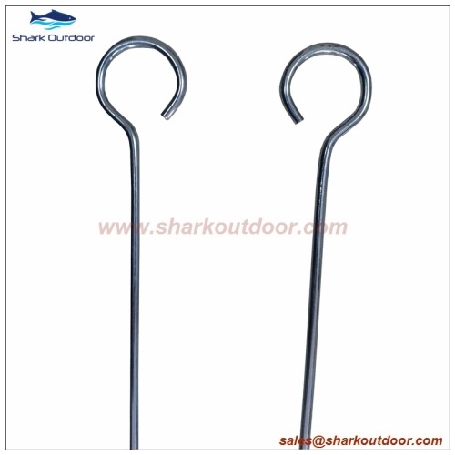 9  Steel round wire tent peg tent stake