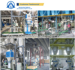 bleaching earth powder packing machine bleaching powder bagging system